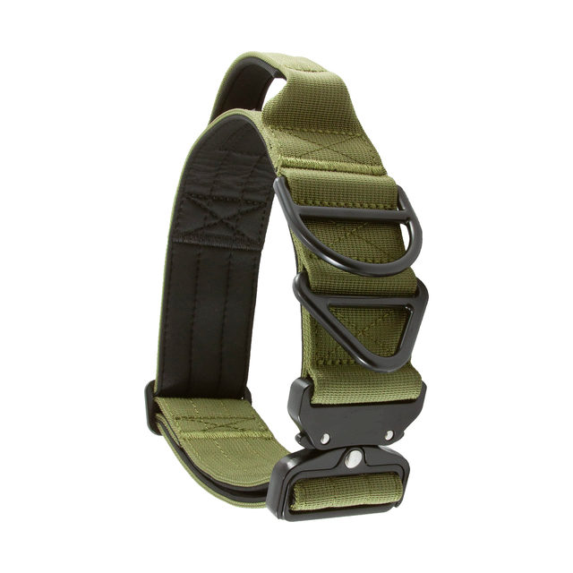 Taktisk nylon Justerbar Quick-Release Metal Buckle Training Krage 