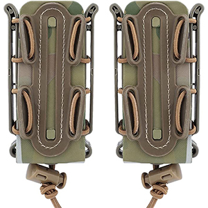 9 mm Fast Molle Magazine Pouches Carrier för Airsoft Shooting #M458