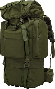 Taktisk ryggsäck med inre ram och regnskydd Vattentät ryggsäck #B50152