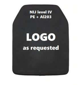 Level IV Ballistic Plate (PE + Al203) NIJ .06 Certifierad