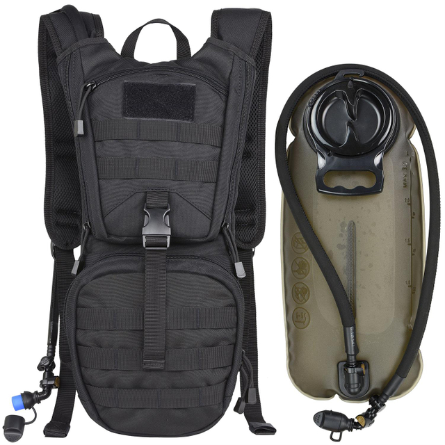 Hydration Pack med snabbkopplingsslang och bitventil 2,5L #WB005