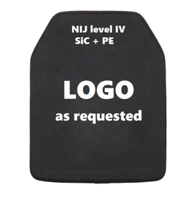 Nivå IV Keramisk platta (SiC + PE) NIJ .06 Certifierad